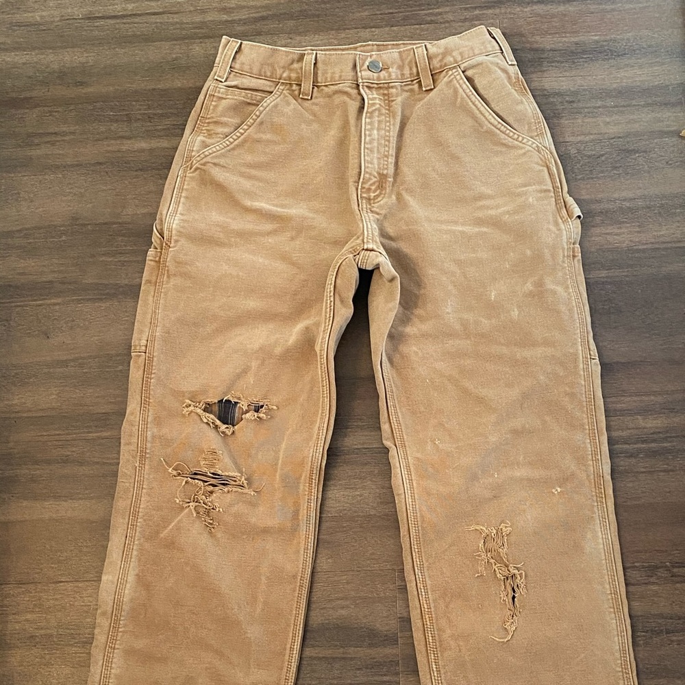 Carhartt Flannel Lined Work Pants